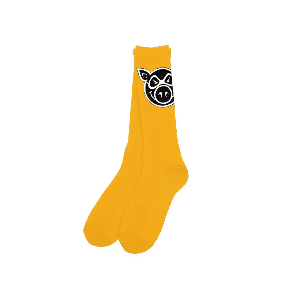 Pig Pig Head Tall Socks
