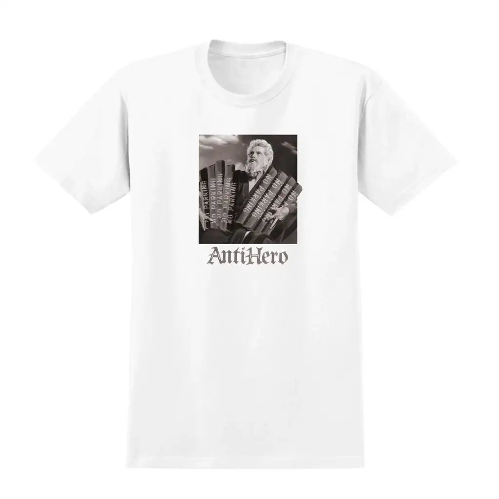 Anti-Hero Curbmandments T-Shirt White