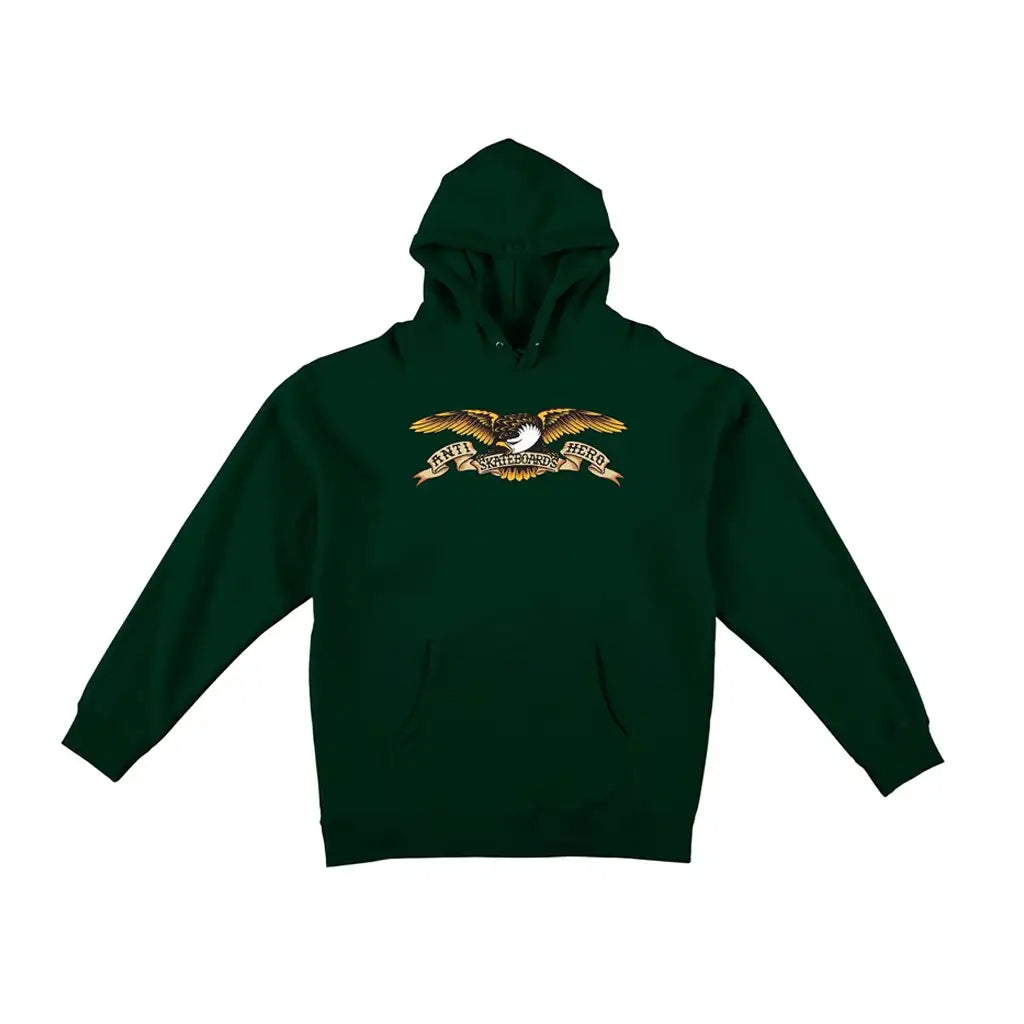 Anti Hero Eagle Hoodie Dark Green