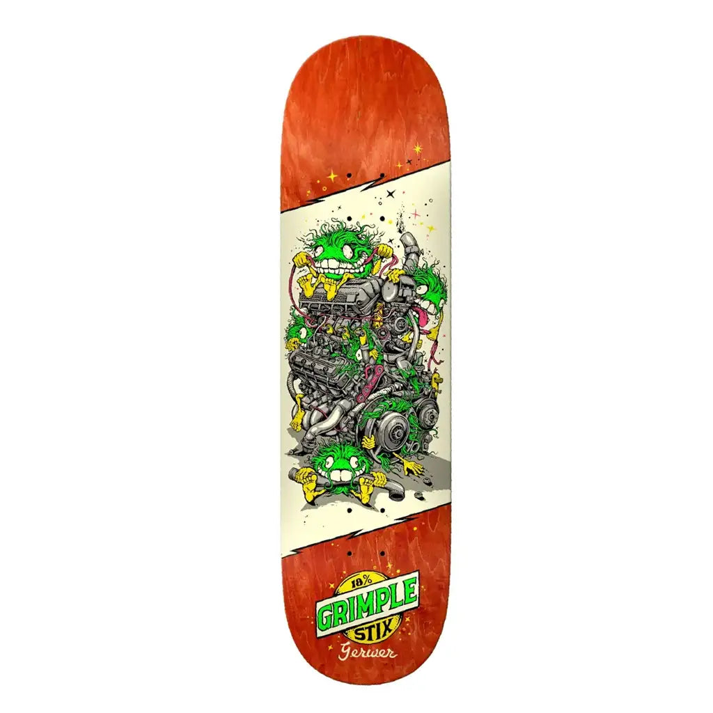 Anti Hero Gerwer Grimple Revs Skateboard Deck 8.28