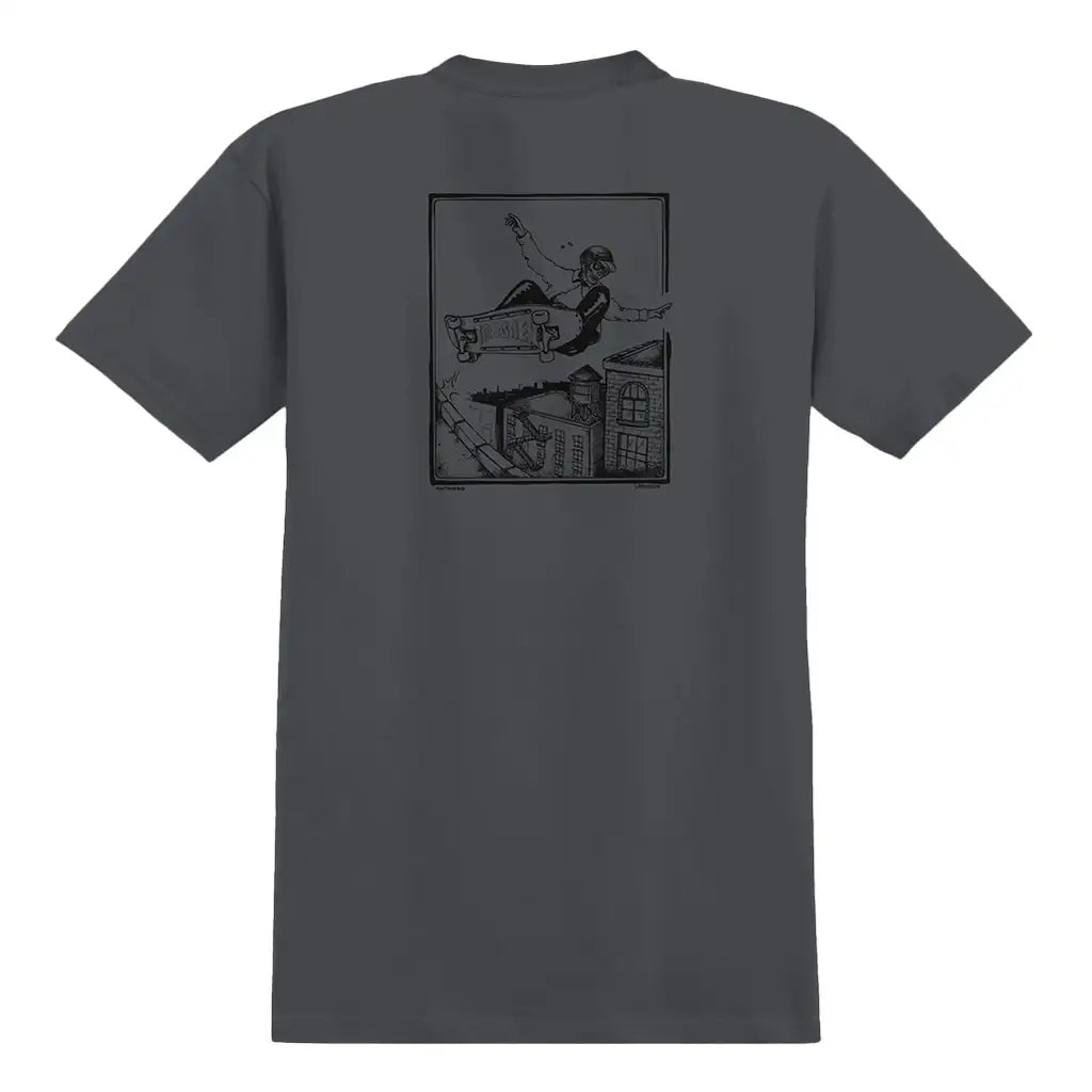 Anti Hero Phelps Lance Mountain T-Shirt Asphalt / Black