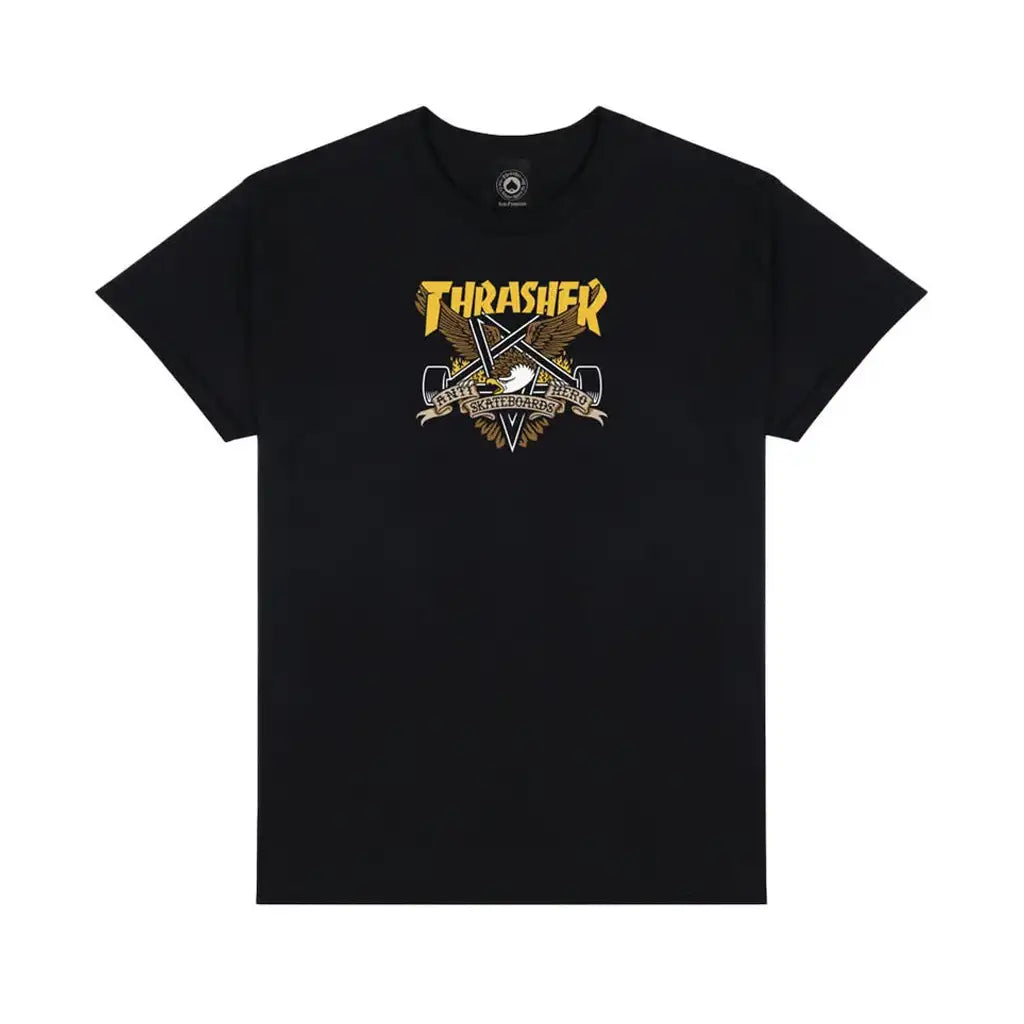Anti-Hero x Thrasher Eaglegram T-Shirt Black