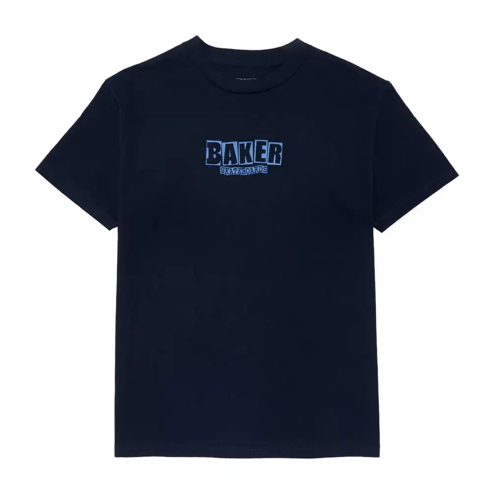 Baker Brand Logo T-Shirt Blue