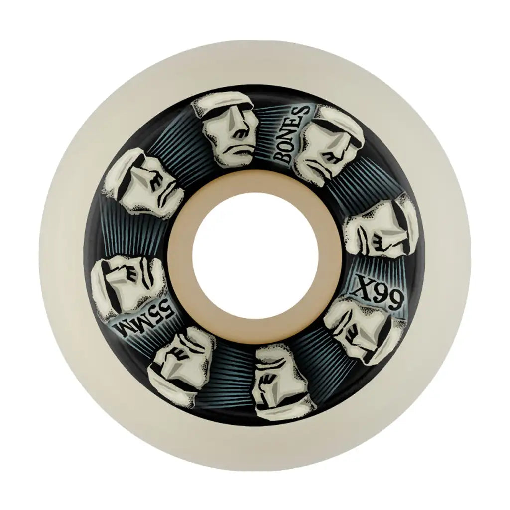Bones Head Rush X-Formula V5 Sidecut 99a Skateboard Wheels