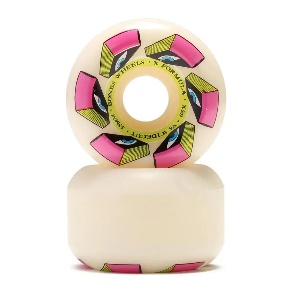 Bones Look Book V6 Wide-Cut 99a Skateboard Wheels 2