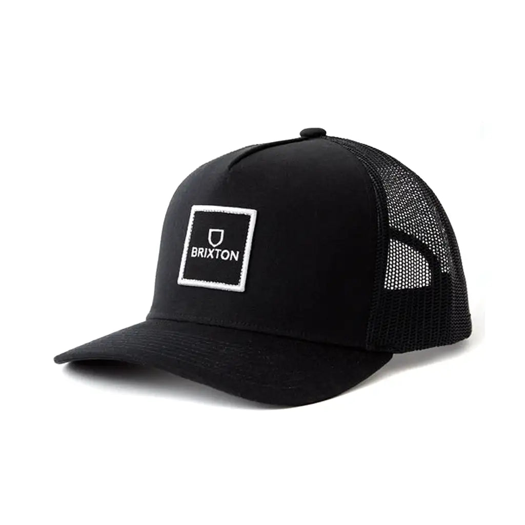 Brixton Alpha Block MP Trucker Hat Black