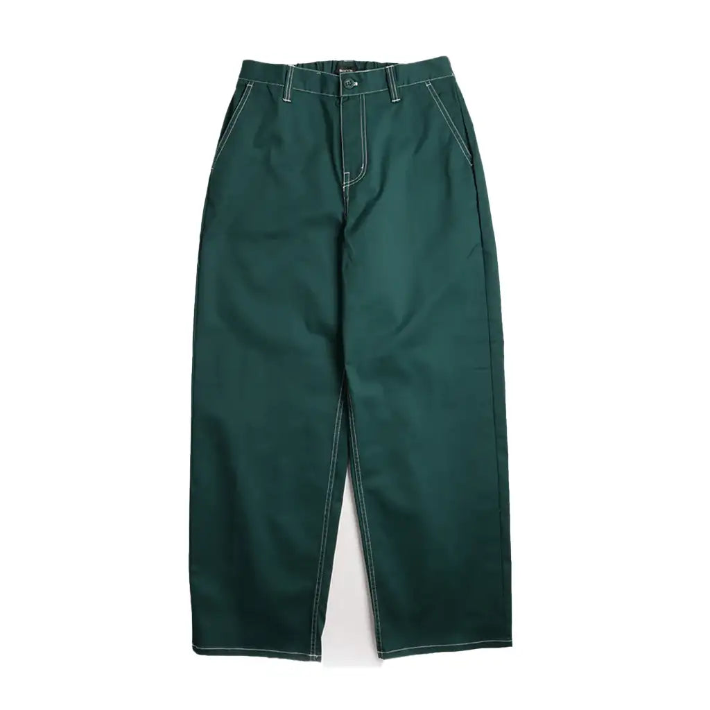 Brixton Baggy Skate Pant Deep Emerald 1