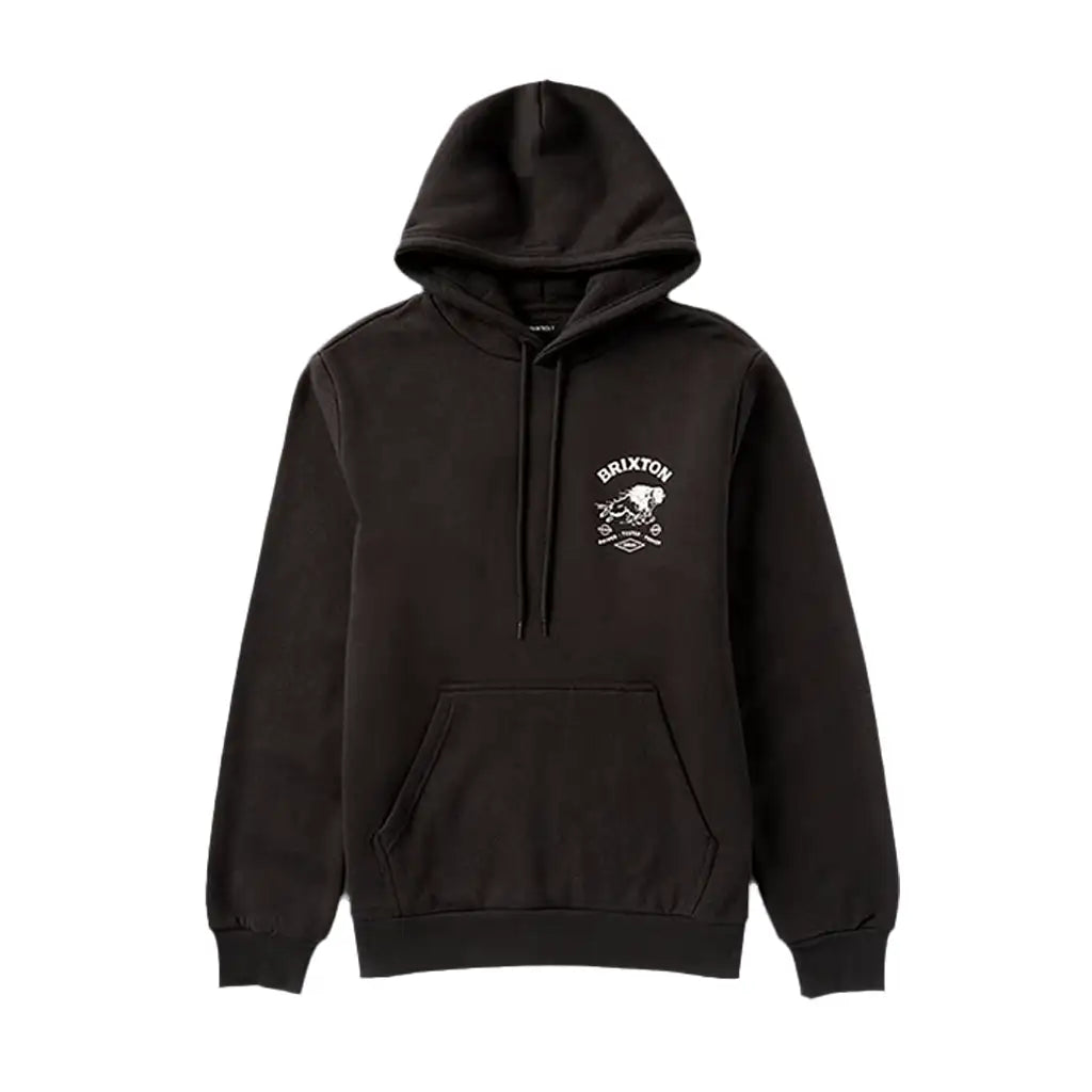 Brixton Charging Buffalo Hoodie Green 2