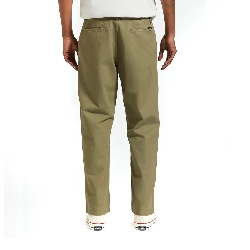 Herringbone Trousers Olive Surplus 3