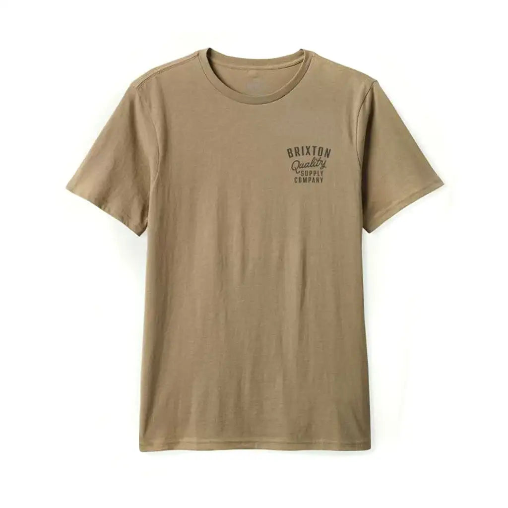 Brixton Hubal T-Shirt Tan