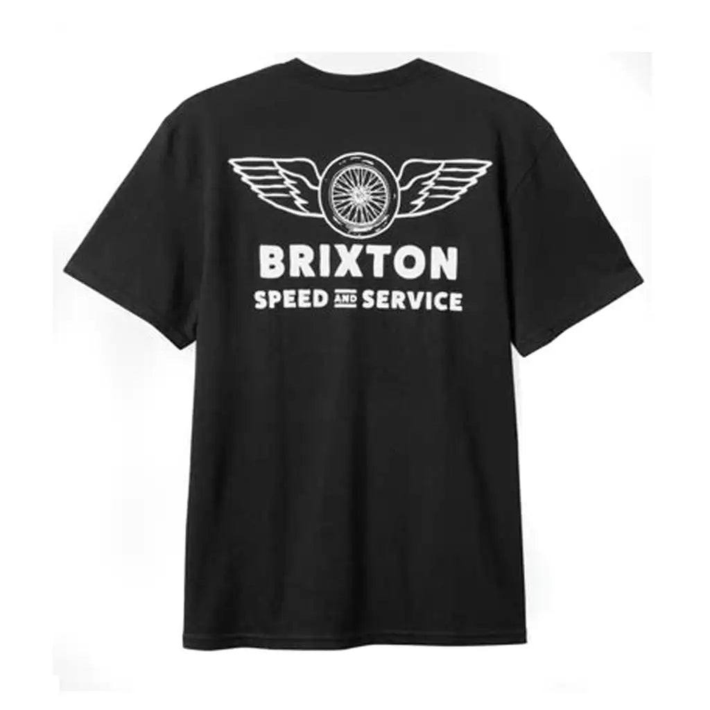 Brixton Spoke T-Shirt Black 1