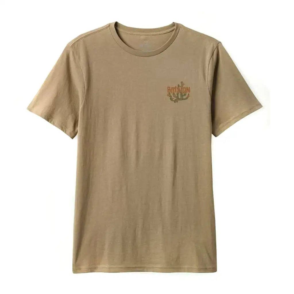 Brixton Valley T-Shirt Tan 1
