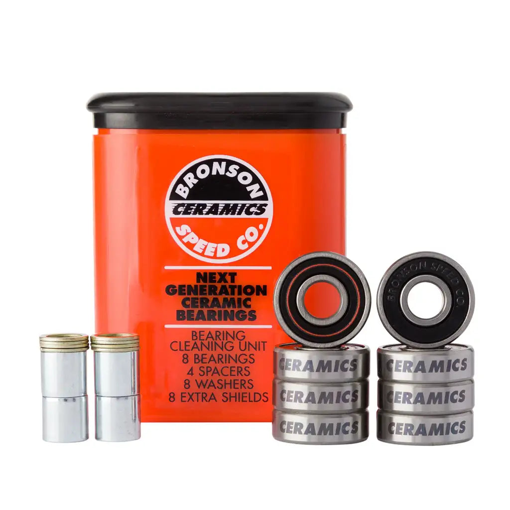 Bronson Ceramics Skateboard Bearings 1