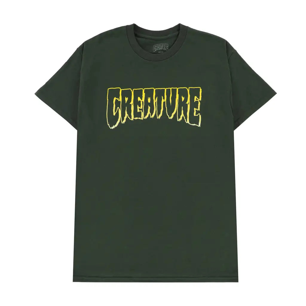 Logo Heavyweight T-Shirt Forrest Green