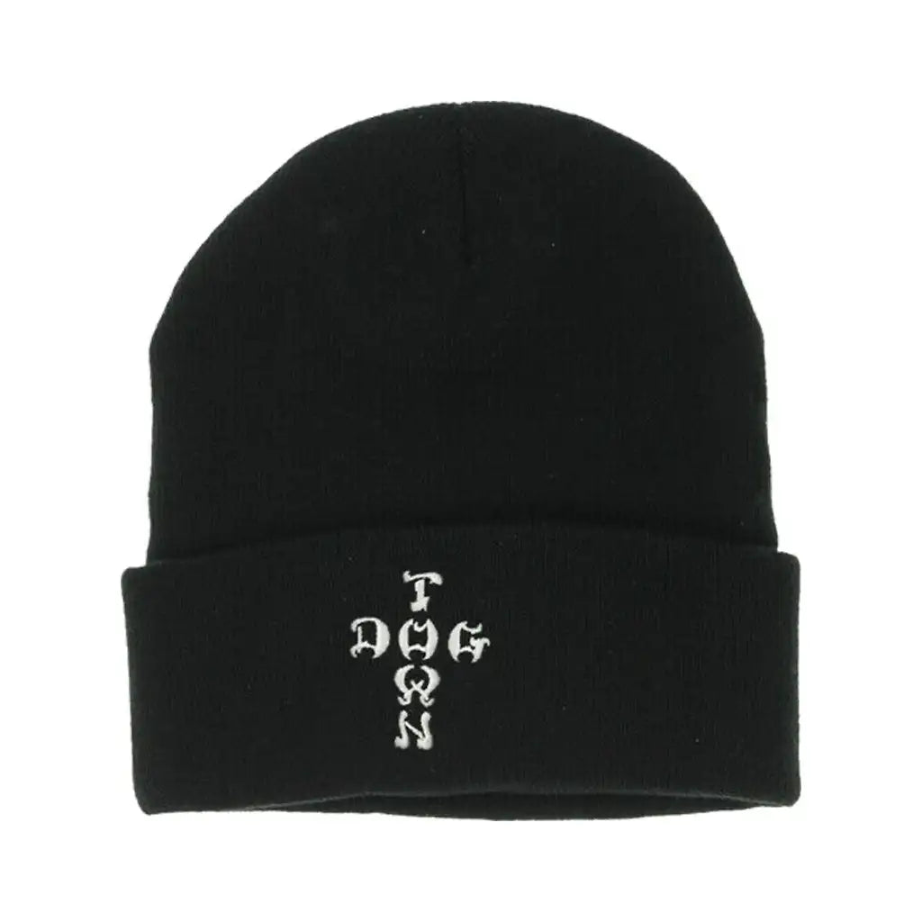 Dogtown Embroidered Cross Logo Beanie