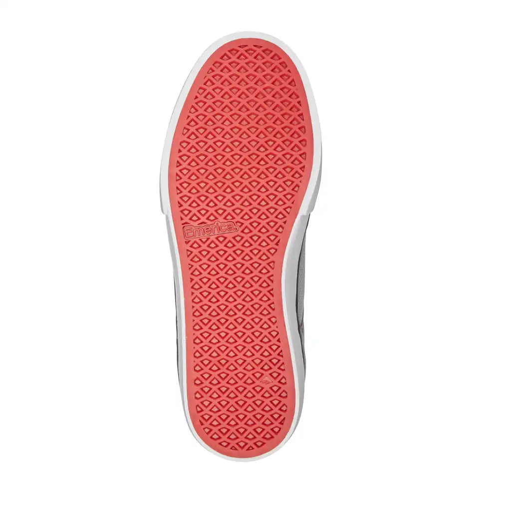 Emerica Low Vulc Shoe Red / Grey / Black 3