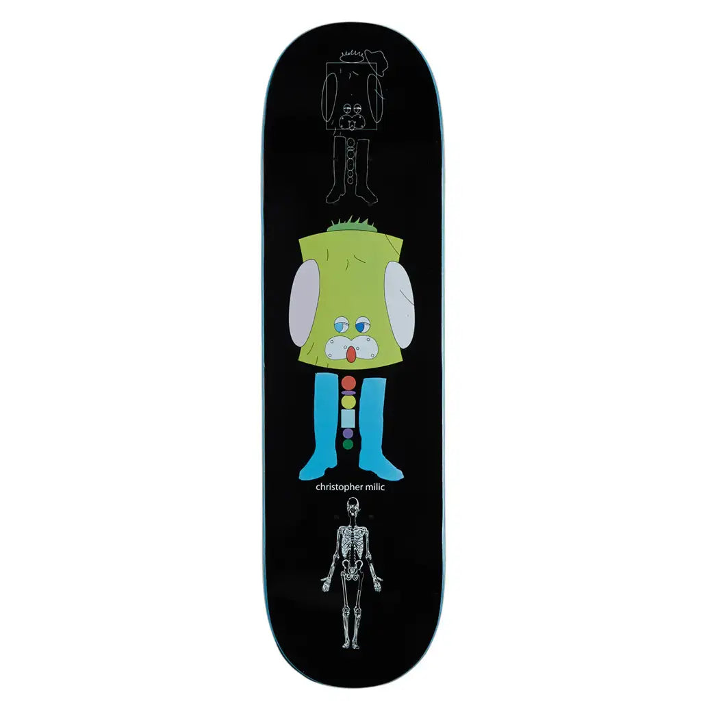 Frog Chris Millic Vector World Skateboard Deck 8.6