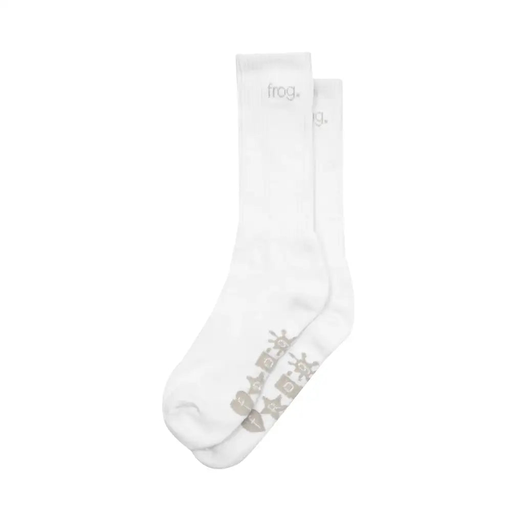 Frog Socks White