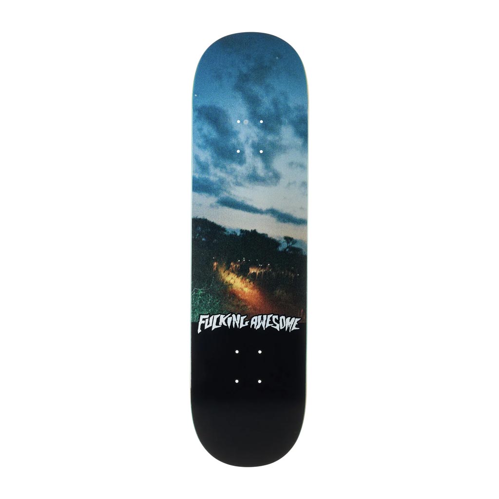 Fucking Awesome Sage Elsesser Glowing Eyes Skateboard Deck 8.38 Shape 2