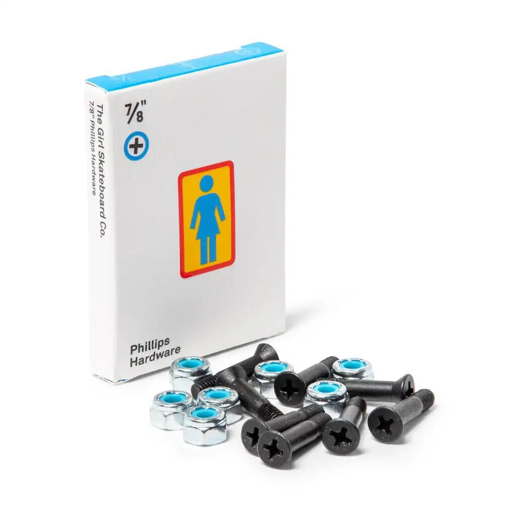 Girl Longneck Phillips Skateboard Hardware Black