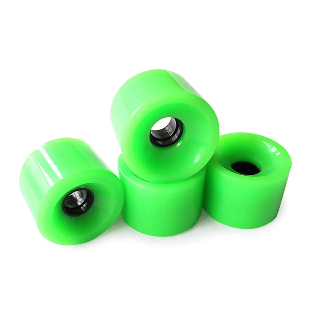 Blank Cruiser 78A 70MM Skateboard Wheels Neon Green
