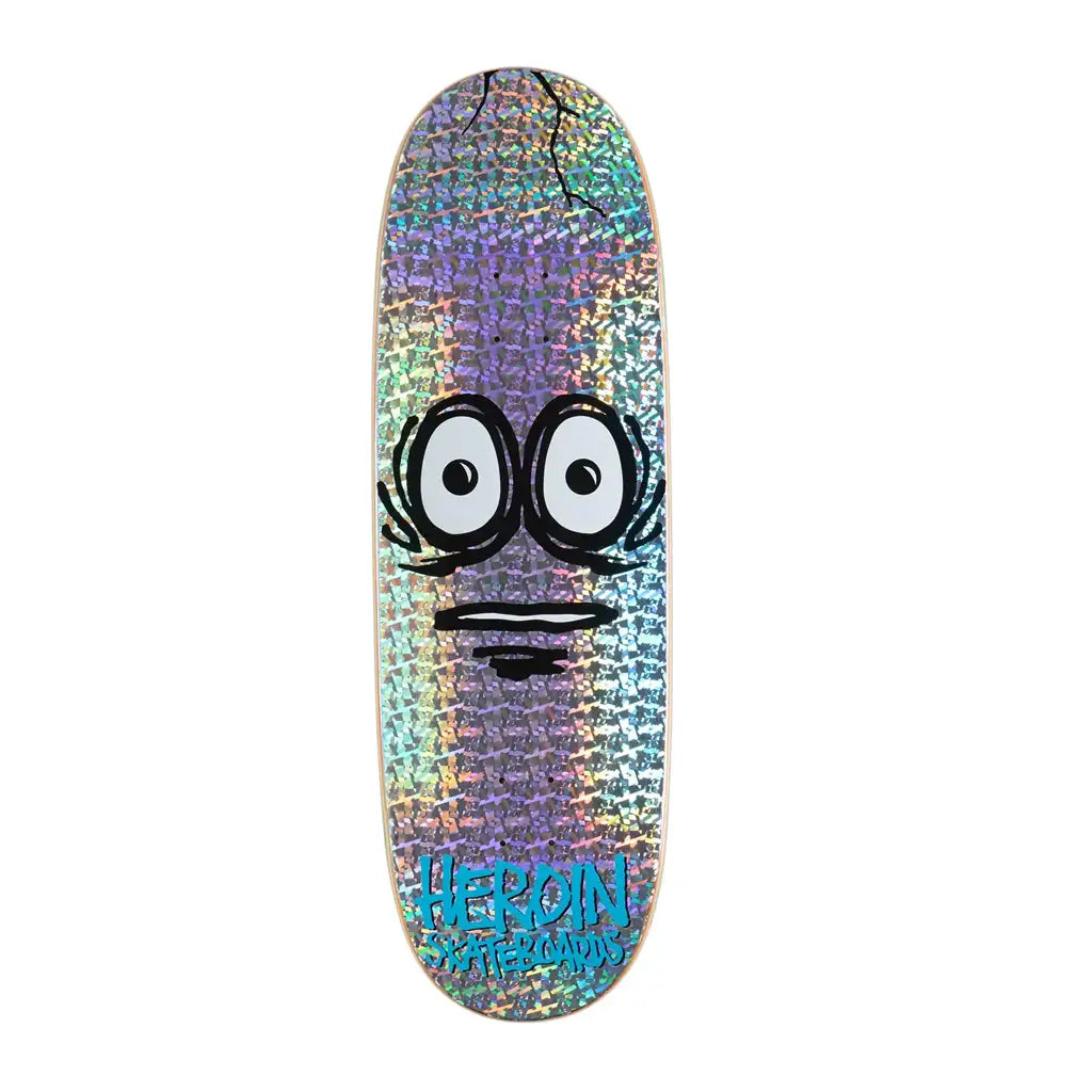 Team Very Big Holo Egg Skateboard Deck Shaped 10.0