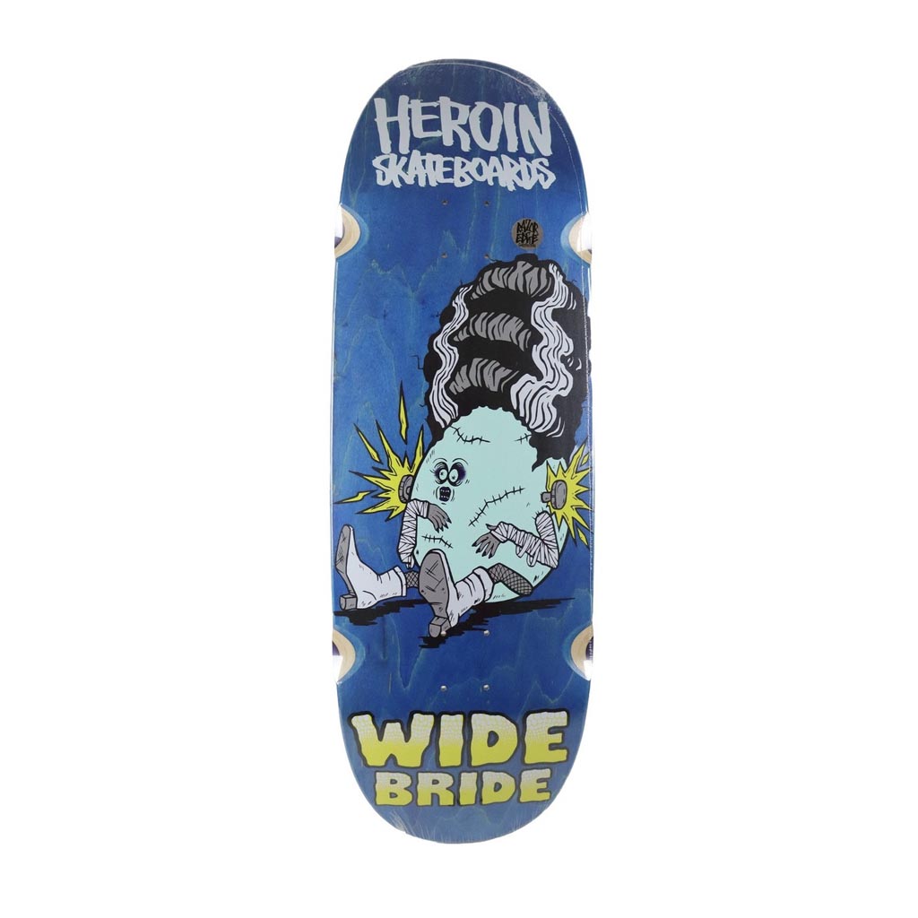 Heroin Wide Bride Skateboard Deck 10.4