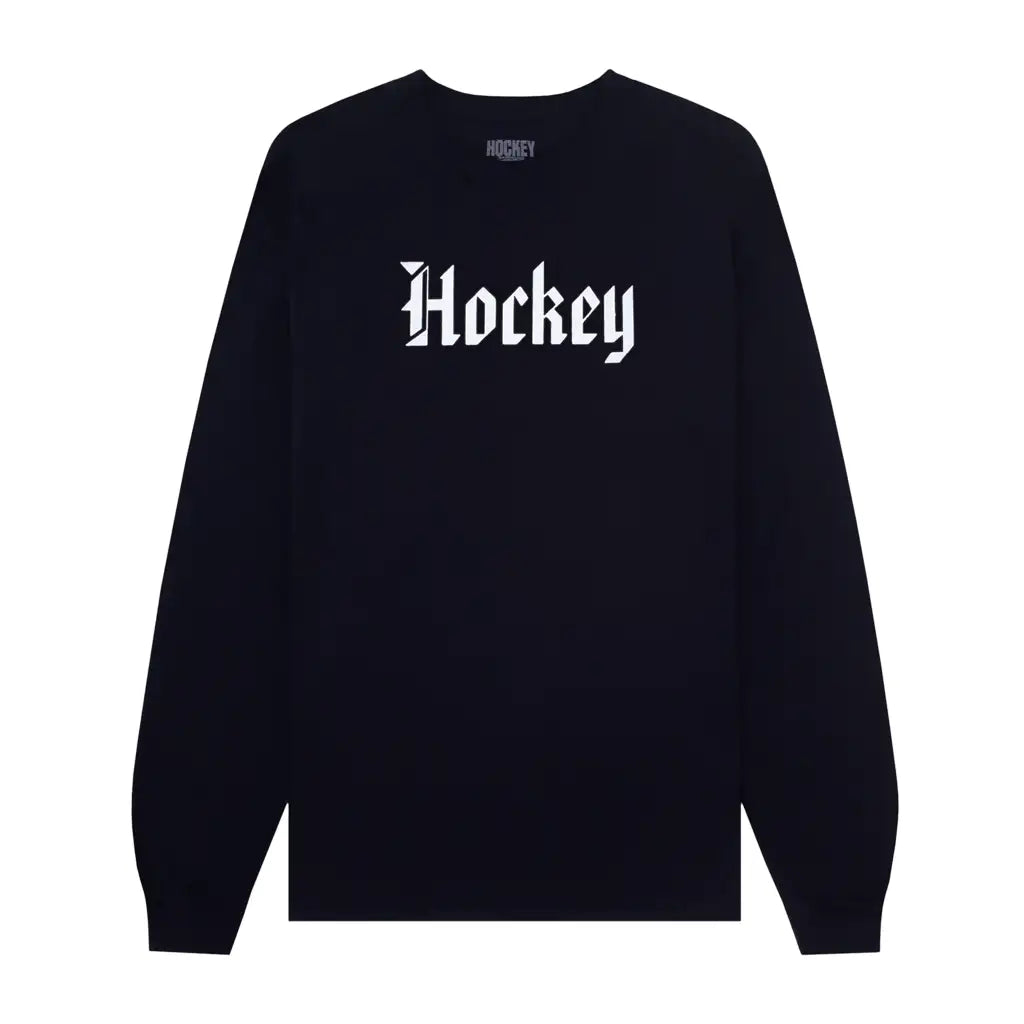 Hockey Stone Long Sleeve T-Shirt Black