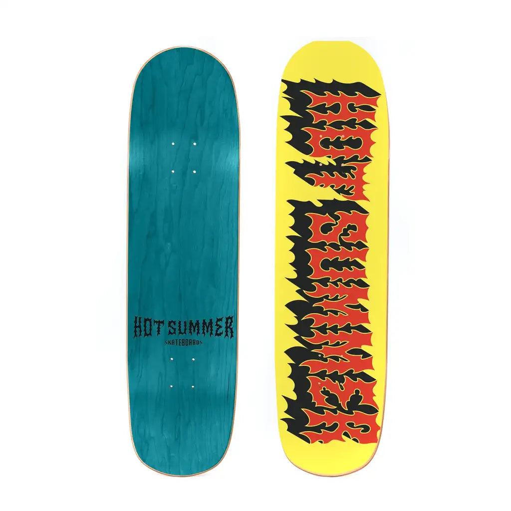 Hot Summer Twin Tail Popsicle Skateboard Deck 8.5