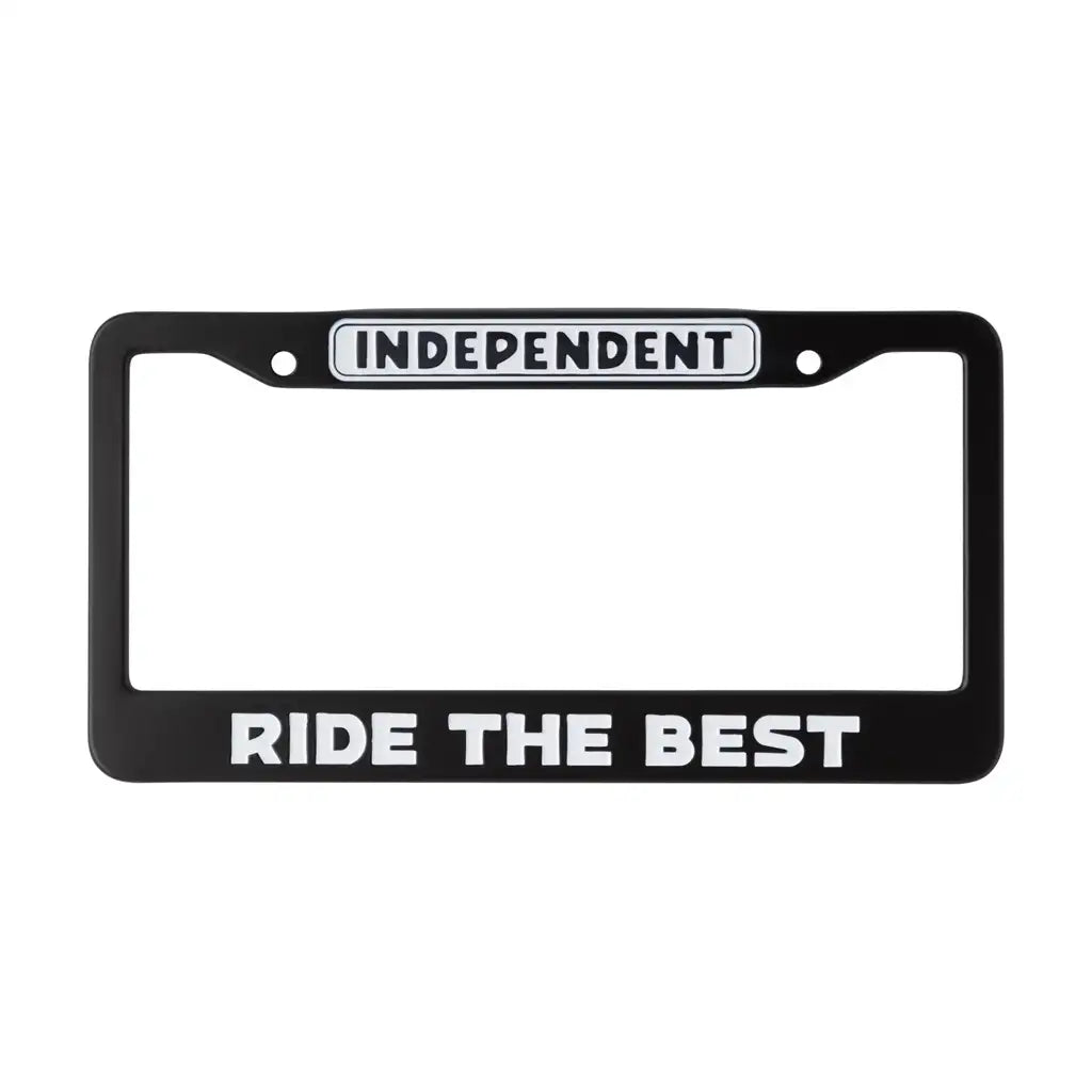 Independent Bar Logo License Plate Frame