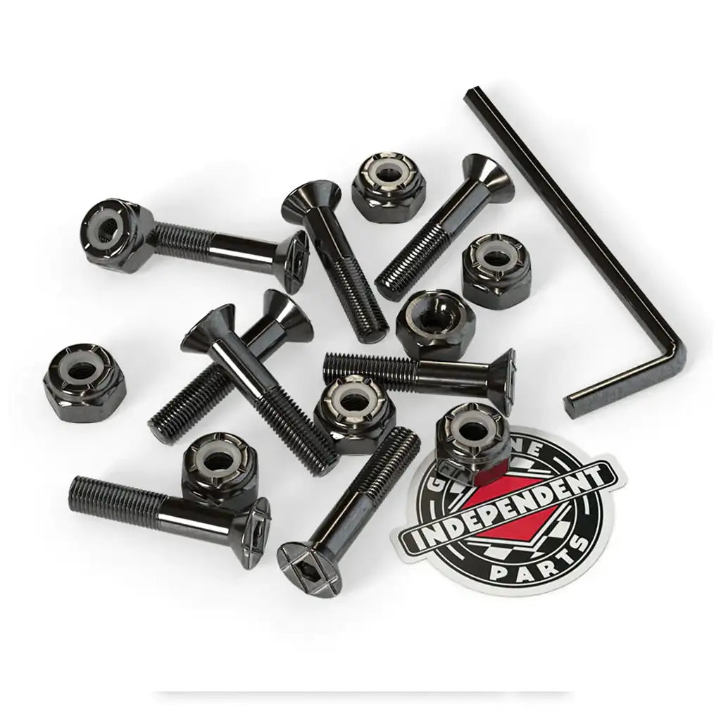 Independent Genuine Parts 1" Allen Skateboard Hardware Black 2