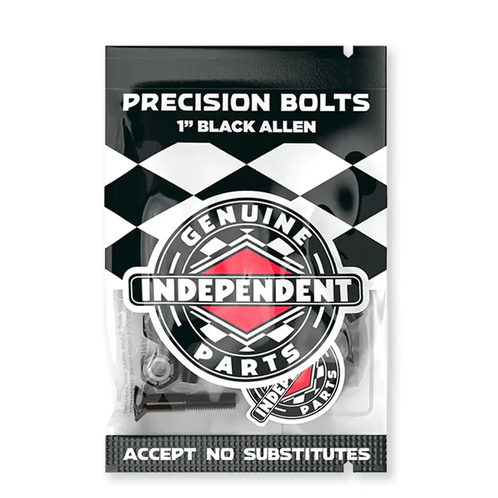 Independent Genuine Parts 1" Allen Skateboard Hardware Black 1