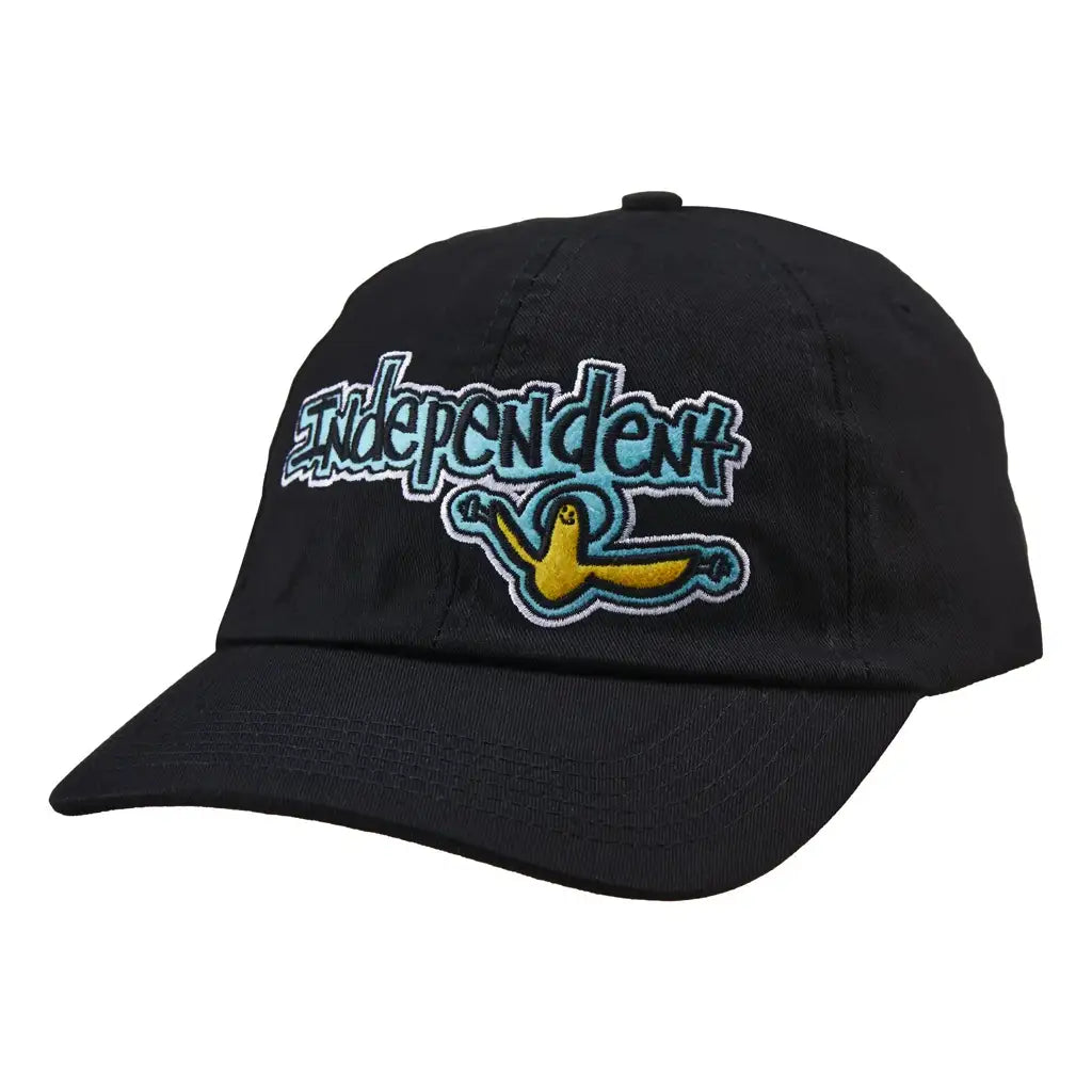 Independent Gonz Bar Unstructured Strapback Hat Black
