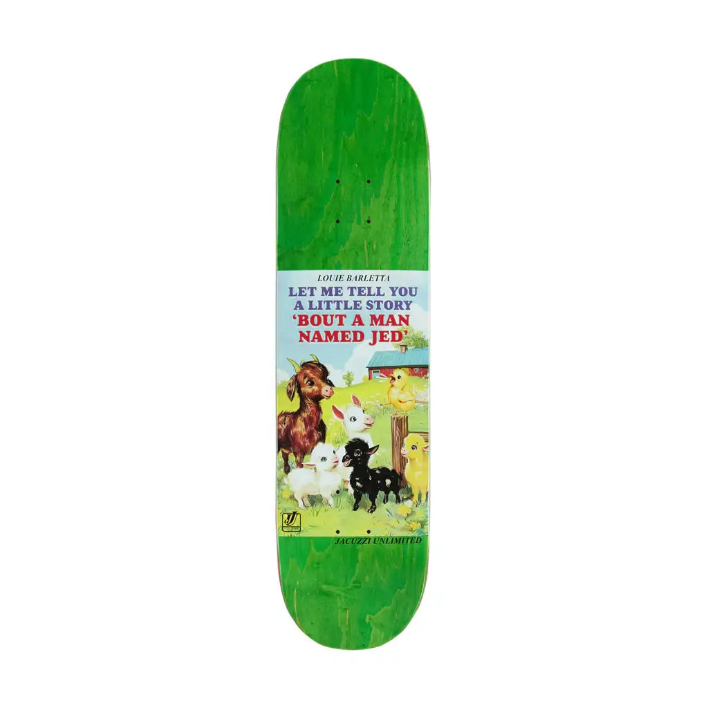 Jacuzzi Barletta Storybook EX7 Skateboard Deck 8.0