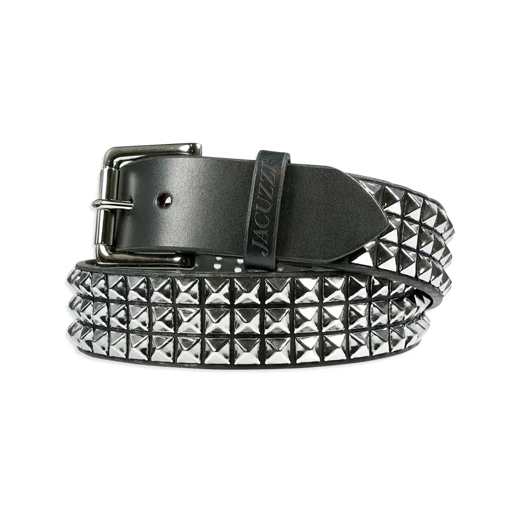 Jacuzzi Leather Studded Belt