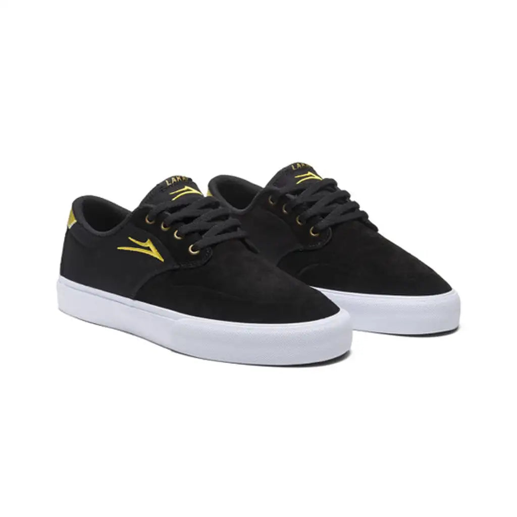 Lakai Riley 3 Shoe Black / Gold Suede