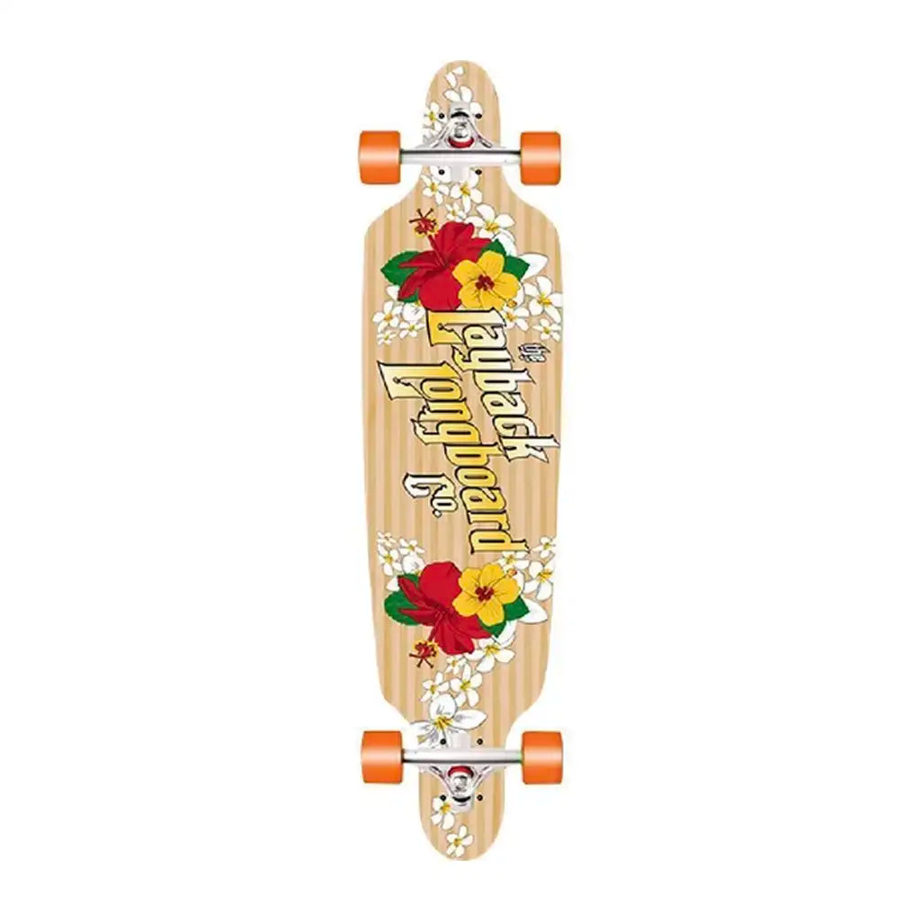 Layback Wahine Drop Through Complete Longboard 10.25 X 39