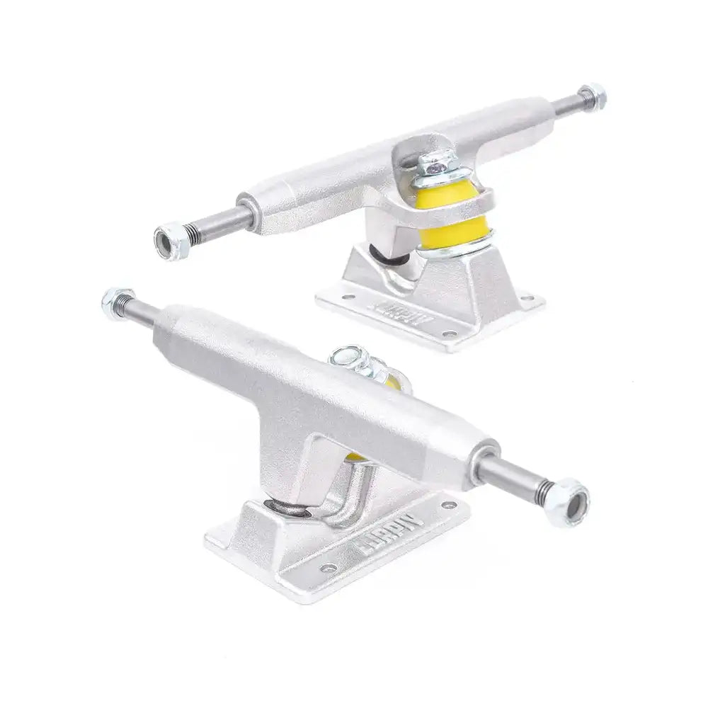 Lurpiv Polished Silver Skateboard Trucks 3