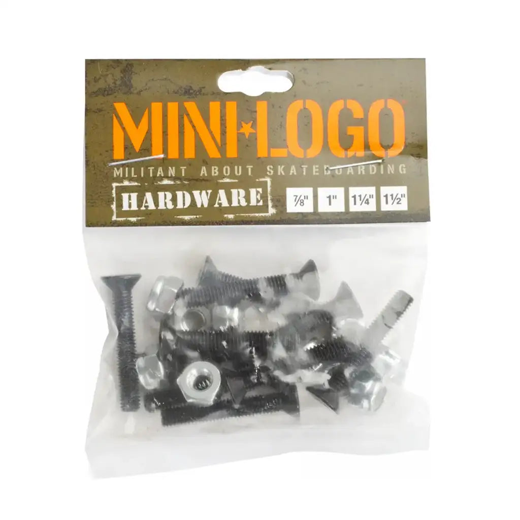 Mini Logo Skateboard Hardware Black