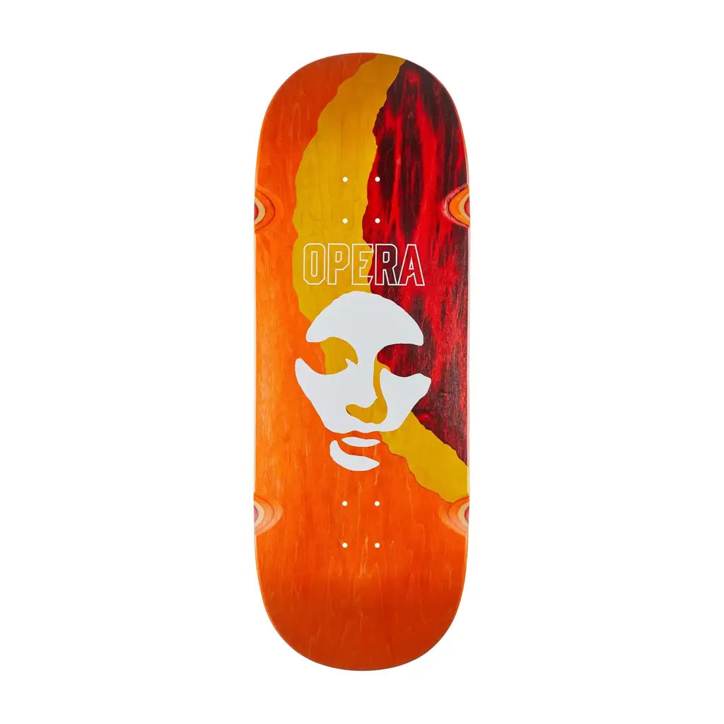 Opera Triple Torn Big Mask Skateboard Deck 11 X 32