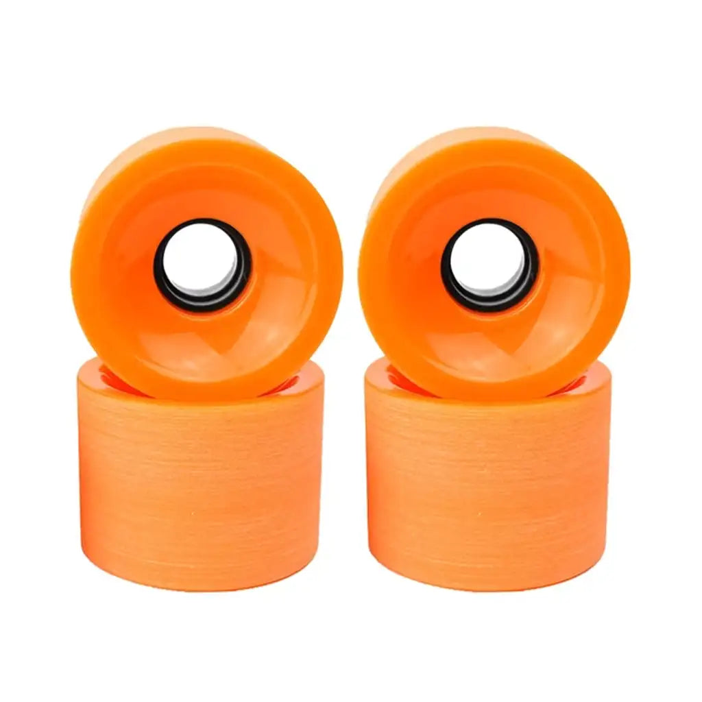 Blank Cruiser 78A 70MM Skateboard Wheels Neon Orange