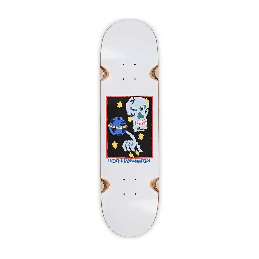 Polar Oskar Rozenberg World Domination Skateboard Deck 8.75 ( Wheel Wells )