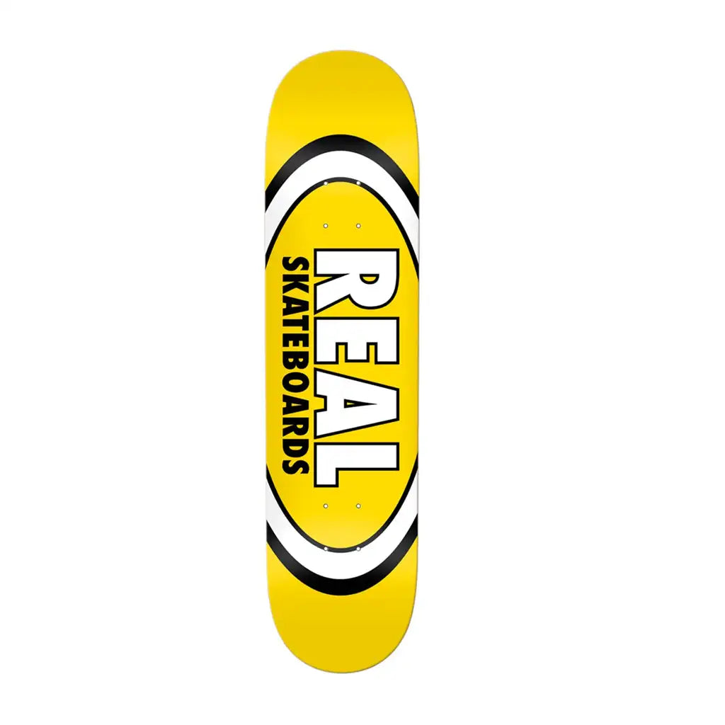 Classic Oval Skateboard Deck 8.06 Yellow