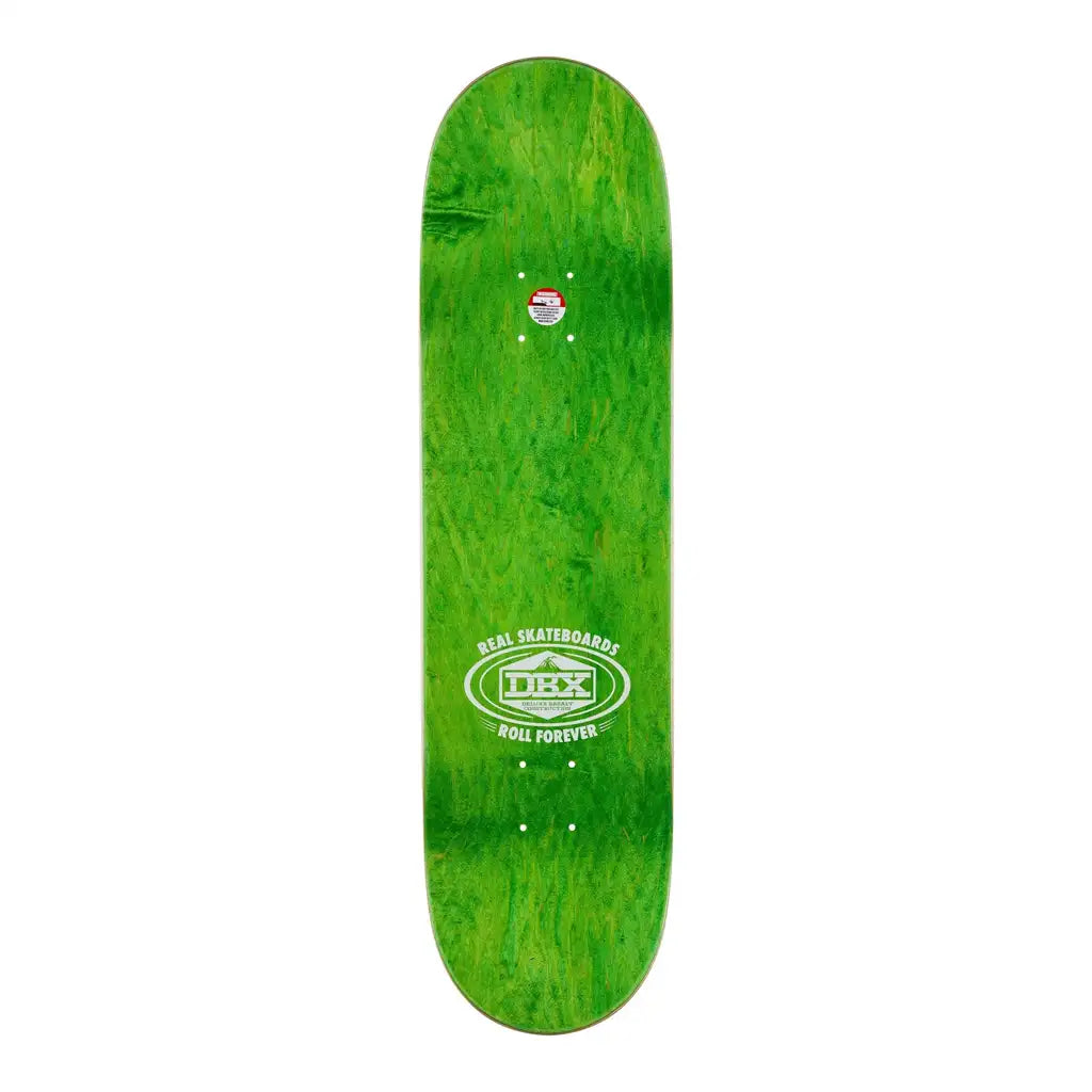 DBX Oval Skateboard Deck Blue Foil 2