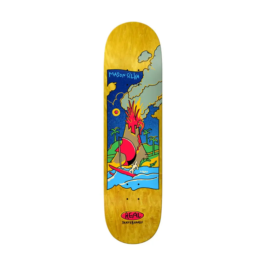 Volcano Skateboard Deck True Fit 8.38