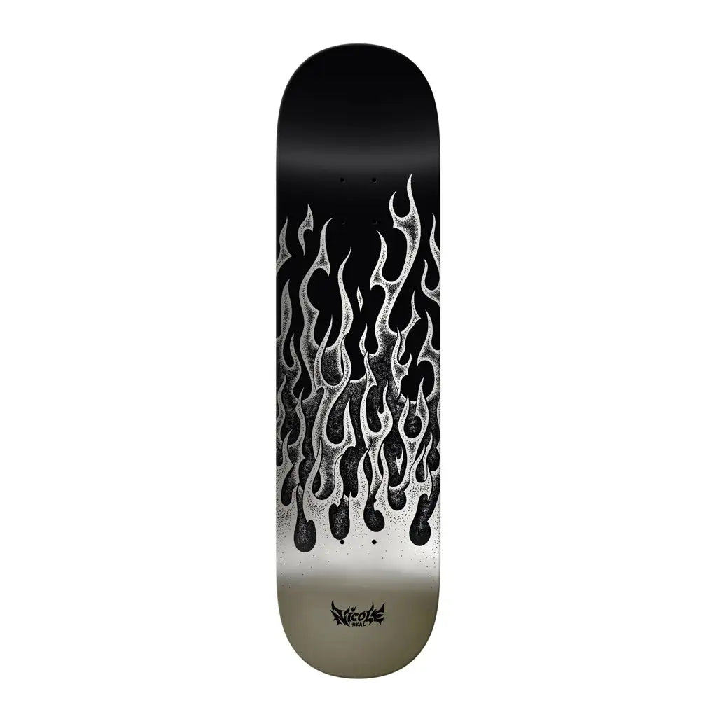 Real Nicole Flames Redux Skateboard Deck 8.5
