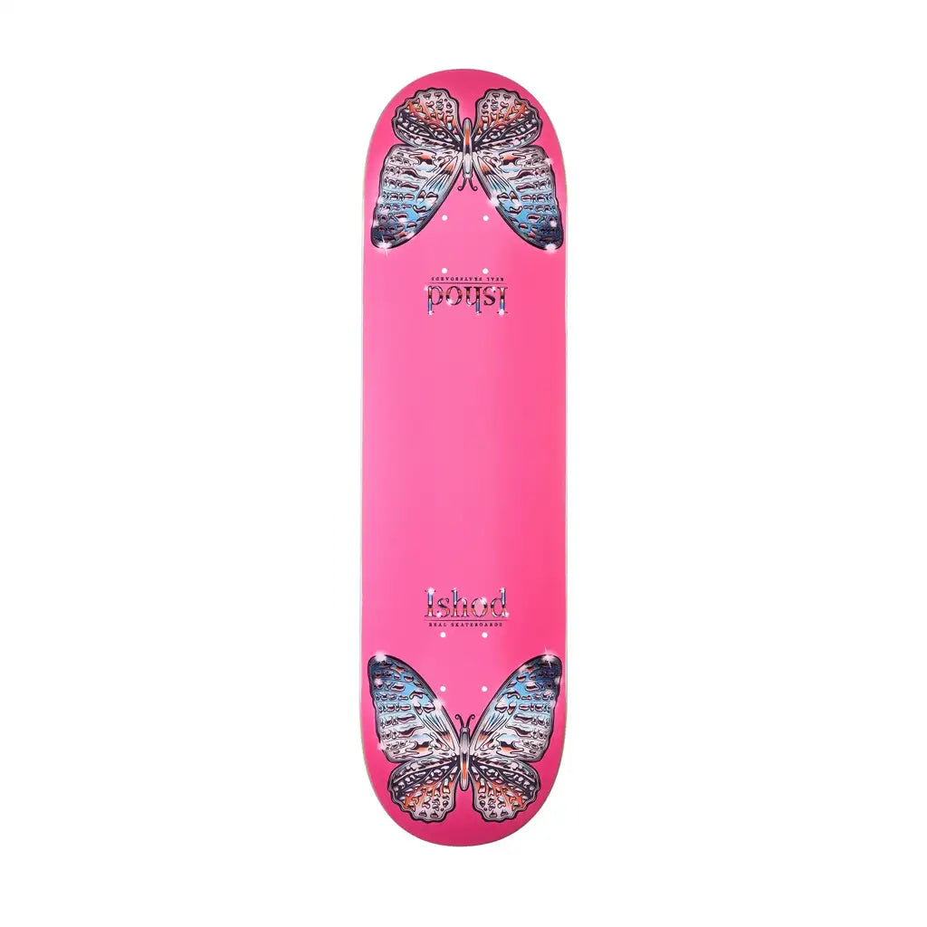 Ishod Mariposa Chrome Skateboard Deck 8.25 Twin