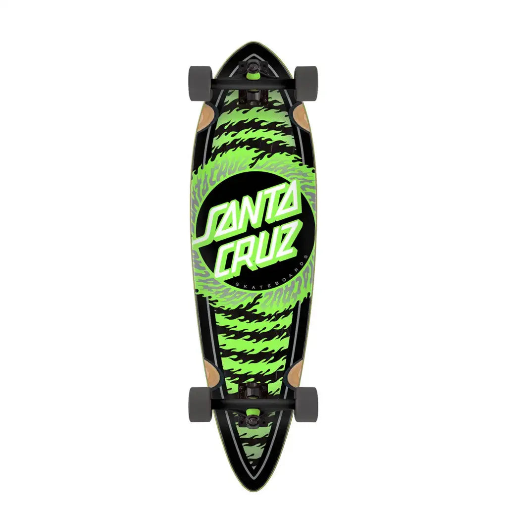 Santa Cruz Ringed Dot Cruiser Skateboard 9.2 X 33