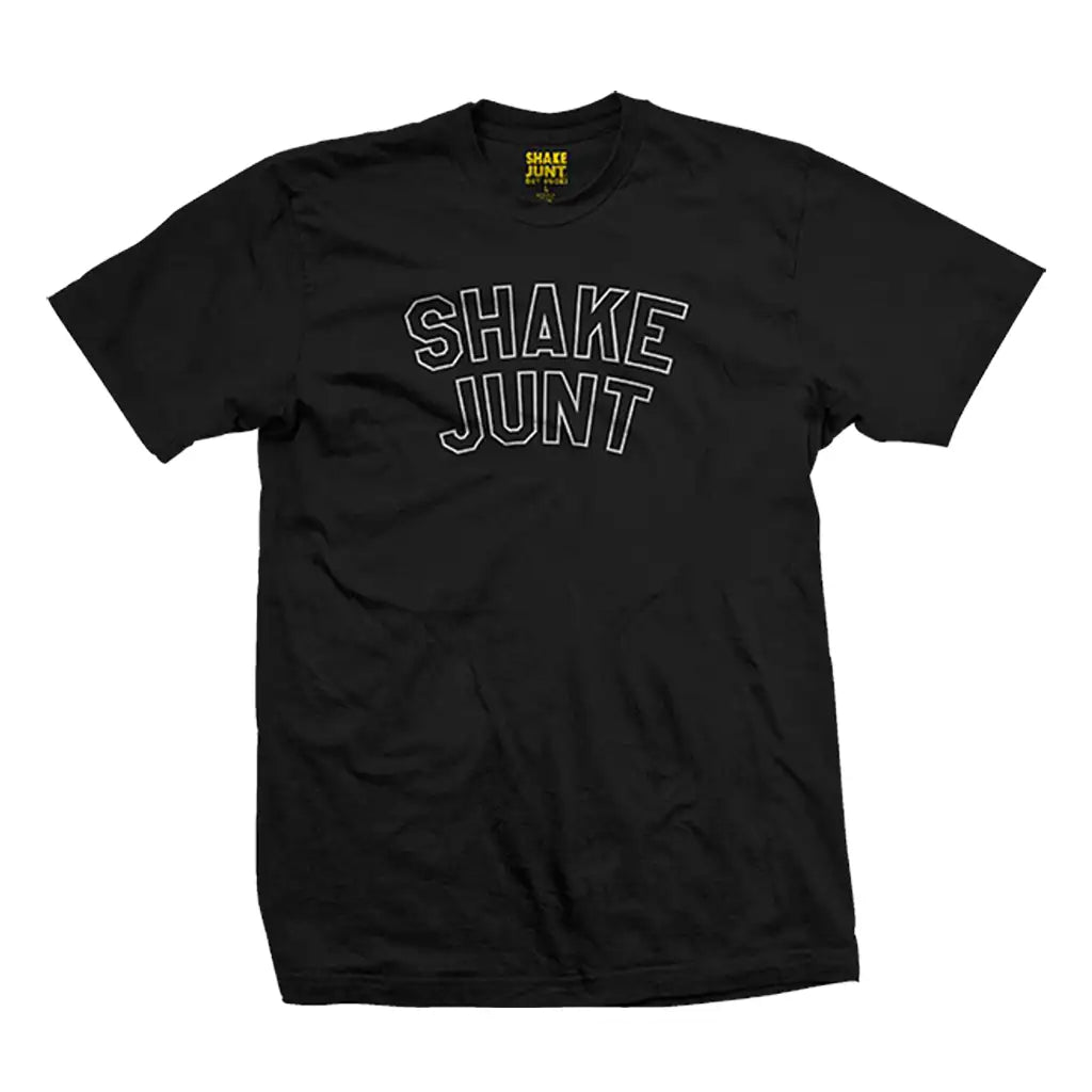 Shake Junt Arch Logo T-Shirt Black