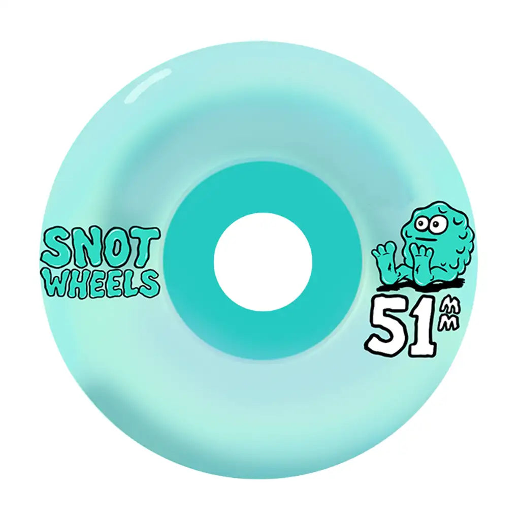 Snot Team 99A Skateboard Wheels Teal